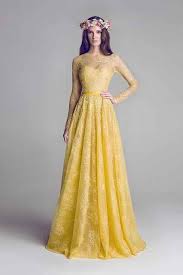 35 Wedding Dresses Every Disney Obsessed Bride Will Love Yellow Wedding Dress Fairy Tale Wedding Dress Evening Dresses Prom