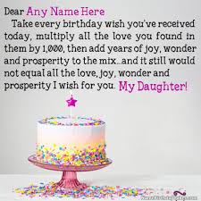 Mother Birthday Wishes For 3 Year Old Daughter Best Birthday Wishes For Daughter With Name And Photo Birthday Wishes For Daughter Happy Birthday Messages Wishes For Daughter