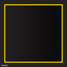 Black And Yellow Logo Background Download Premium Vector Of Yellow Border Black Background Vector 1217009 Black Background Design Black Backgrounds Gold And Black Background