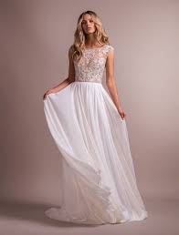 Style 6911 Hemmingway Hayley Paige Bridal Gown Ivory Chiffon A Line Gown Beaded And Embroider Hayley Paige Wedding Dress Hayley Paige Bridal Wedding Dresses