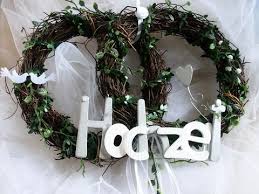Turkranz Zur Hochzeit Silber Gold Diamantene Hochzeit By Uschi27 Geben Sie Ihren Gasten Schon An Der Haustur Diamantene Hochzeit Hochzeit Goldene Hochzeit