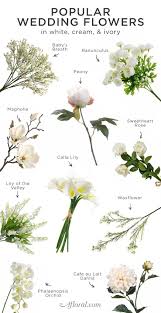 Popular Wedding Flowers In White Cream Ivory Are Available At Afloral Com With Premium S Wedding Flower Arrangements Wedding Flowers White Wedding Flowers