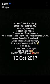 Best Funny Caption For Sister Birthday Happy Birthday Sister Happy Birthday Quotes For Friends Happy Birthday Sister Quotes Happy Birthday Quotes Funny