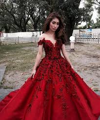 Social Media Sensation Wedding Dress Designer Mak Tumang Red Prom Dress Red Wedding Dresses Gowns