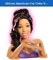 Black Barbie Styling Head Pin On Dolls Dolls Accessories Toys Games