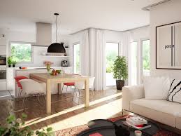 Offenes Wohn Esszimmer Mit Kuche Wintergarten Erker Ideen Inneneinrichtung Einfamilienhaus Living Haus Wohn Esszimmer Esszimmer Einrichten Inneneinrichtung