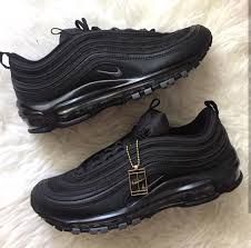 All Black Air Max 97 Mens Nike Air Max Thea 97 In Pure Black Schwarz Foto Gloria M Fer Instagram Repin By At Social Media Marketing Pin Nike Air Max Black Nikes Nike Air Max 97