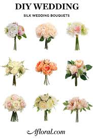 Diy Wedding Easy Wedding Flowers These Pre Made Silk Flower Bouquets Are Perfect For Br Silk Wedding Bouquets Artificial Wedding Bouquets Silk Flowers Wedding