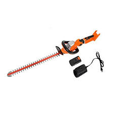 Black And Decker Hedge Trimmer Battery Charger Power Hedge Trimmers Garcare 20v Liion Cordless Hedge Trimmer24 Inch Laser Blade 20ah Battery 1 Hour Charger I Push Lawn Mower Hedge Trimmers Reel Lawn Mower