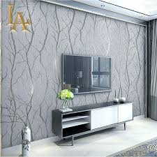 Black And Grey Wallpaper For Living Room Nice 75 Unique Wallpaper Background Ideas For Your Bedroom Https De Wallpaper Living Room Accent Wall Accent Walls In Living Room Tree Wallpaper Living Room