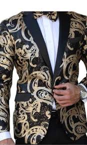Black And Gold Jacket Any Color Alberto Nardoni Blazer Sportcoat Jacket Suit Groomsmen Attire Black Gold Tuxedo Jacket Gold Prom Suit