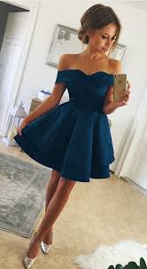 Short Satin V Neck Off Shoulder Homecoming Rosyprom Royal Blue Homecoming Dresses Blue Homecoming Dresses Homecoming Dresses Short