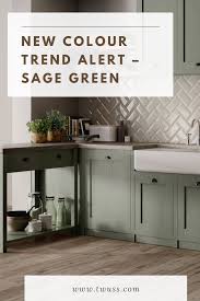 New Colour Trend Alert Sage Green In 2020 Soft Green Kitchen Sage Green Kitchen Kitchen Color Trends