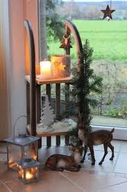 Ubriggebliebene Schlitten Weihnachtlich Dekorieren Weihnachten Dekoration Weihnachtsdekoration