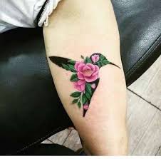 Small Bird And Rose Tattoo Tattoo Bird Hummingbirds Beautiful 25 Ideas Trendy Tattoos Lillies Tattoo Rose Tattoos