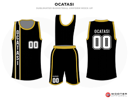 Black And Yellow Jersey Shirt Octasi Black Yellow And White Basketball Uniforms Jersey And Shorts Basketball Uniforms Design Basketball Uniforms Jersey Design
