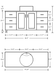 What Is The Standard Height Of A Bathroom Vanity Bathroom Vanity Sizes Vessel Sink Vanity Bathroom Vanity Cabinets