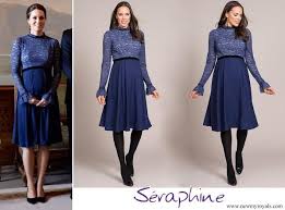 Duchess Catherine Opened New Headquarters Of Place2b Royal Fashion Maternity Dresses Kate Middleton Style