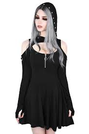 Spirit Walker Hood Dress B In 2020 Mini Dress Gothic Outfits Fashion