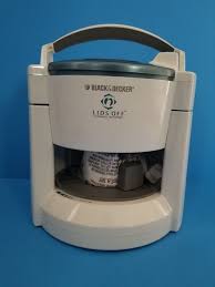 Black And Decker Jar Opener New Open Box Black Decker Jw200 Lids Off Automatic Electric White Jar Opener Blackdecker Jar Opener White Jar Black Decker