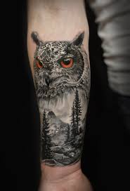 Forearm Bird Of Prey Tattoo Awesome 33 Awesome Owl Tattoo Design For All Time Http Klambeni Com Index Php 2019 02 11 33 Awesome Owl Realistic Owl Tattoo Nature Tattoo Sleeve Owl Tattoo