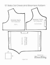Free Printable Bitty Baby Doll Clothes Patterns Pin On Dolls