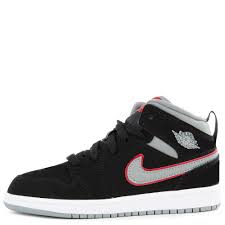 Nike Air Jordan 1 Mid Black Particle Grey White Jordan Ps Air Jordan 1 Mid Black Particle Grey White Gym Red Jordan 1 Black Jordan 1 Mid Air Jordans