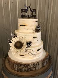 Buttercream Birch Tree Wedding Cake Buttercream Birch Tree Wedding Cake Made By A Teresa Lynn Cakes Llc Wedding Cake Tree Country Wedding Cakes Wedding Cake Rustic Country