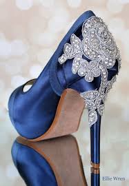 Wedding Shoes Navy Blue Wedding Shoes Bridal Heels Custom Etsy In 2020 Navy Blue Wedding Shoes Blue Wedding Shoes Custom Wedding Shoes