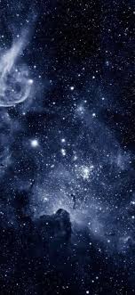 Aesthetic Black And White Galaxy Wallpaper Starry Dark Blue Indigo Aesthetic Wallpaper From Tumblr In 2020 Dark Blue Wallpaper Wallpaper Space Blue Wallpaper Iphone