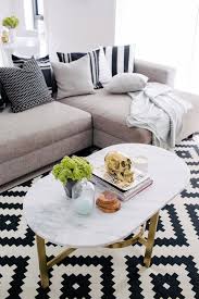 Living Room Ikea Black And White Rug Adore Home Magazine Blog House And Home Magazine Decor Home Decor