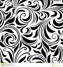 Black And White Floral Pattern Vector Vintage Seamless Black White Floral Pattern Vector Illustration 59794896 Jpg 1300 1390 Floral Pattern Vector Abstract Artwork Floral Pattern
