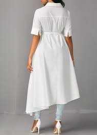 Shop Womens Fashion Tops Blouses T Shirts Knitwear Online Shirt Dress Casual Long White Blouse White Dress Shirt Women