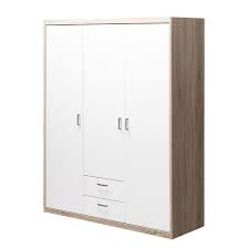 Kleiderschrank Soft Plus Eiche Dekor Hochglanz Weiss Schrank Info Schrank Info