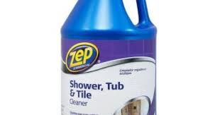 Zep 1 Gal Shower Tub And Tile Cleaner Zustt128 The Home Depot Bathtub Cleaner Shower Tub Tile Cleaners
