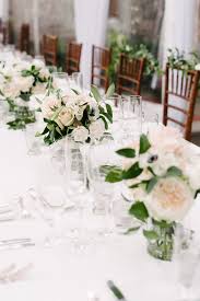 You Are Going To Love Where This Bride Got Her Wedding Inspiration Table Arrangements Wedding Wedding Flower Arrangements Table Table Flower Arrangements