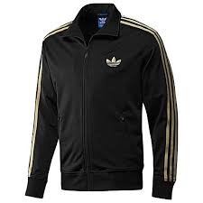 Black And Gold Adidas Tracksuit Top Pin Oleh Enishi Yukishiro Di My Style