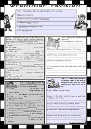 Grammar Revision 4 5 Tasks For Intermediate Upper Intermediate Level 30 Minute Test With Key B W Ve Grammar Advanced Grammar Learn English