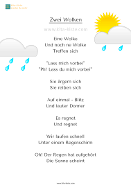 Fingerspiel Wetter Wolken Regen Donner Kindergarten Wetter Kindergarten Fingerspiele Kinder Lied
