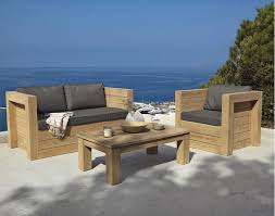 Banquette De Jardin 2 Places Brehat En Bois Pas Cher Prix Banquette De Jardin Maisons Du Monde 250 00 Ttc Creez Votre Petit Salon De Jardin En Bois Naturel Avec La Banquette