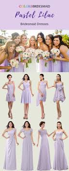 Stunning Pastel Lilac Bridesmaid Dresses In Short And Long Styles Lilac Bridesmaid Dresses Purple Bridesmaid Dresses Bridesmaid Dresses Purple Lilac