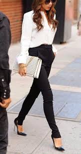 Street Style Fashion Victoria Beckham Luvtolook Virtual Styling Chic Business Casual Classy Business Outfits Work Fashion