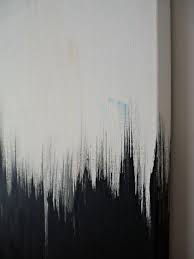 Black And White Canvas Painting Simple But Striking Black White Diy Abstract Painting Abstractartpaintingsdiy Abstract Canvas Painting White Canvas Art Diy Canvas Wall Art