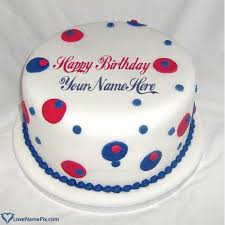 Personalized Birthday Cakes For Men With Name Coolest Happy Birthday Cake For Men Name Generator Happy Birthday Wishes Happy Birthday Cakes 40th Birthday Cakes Birthday Cakes For Men