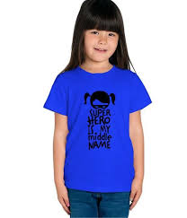 Black And Royal Blue T Shirt Haoser Girls Royal Blue Cotton Black Print On Front Regular Fit T Shirt Black Print Orange T Shirts Clothes For Women