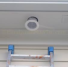 How To Install A Soffit Vent And Ductwork For A Bathroom Vent Fan Bathroom Vent Fan Bathroom Vent Bathroom Fan