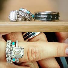 Cowgirl Wedding Ring Inspiration Turquoise Wedding Rings Western Wedding Rings Ruby Wedding Rings