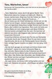 Tanz Mariechen Tanze Elkes Kindergeschichten Geschichten Fur Kinder Geschichten Fur Senioren Meditation Fur Kinder