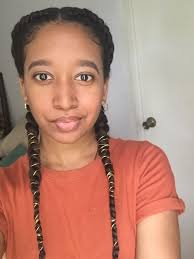 Black And Gold Silky Braiding Hair Cornrows With Gold Wire Cool Hairstyles Relaxed Hair Hair Styles