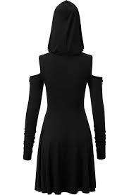 Spirit Walker Hood Dress B In 2020 Dresses Little Black Dress Fashion
